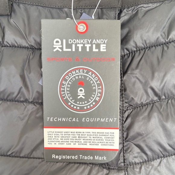 Women's Black Puffer Joggers - Picture 8 of 12